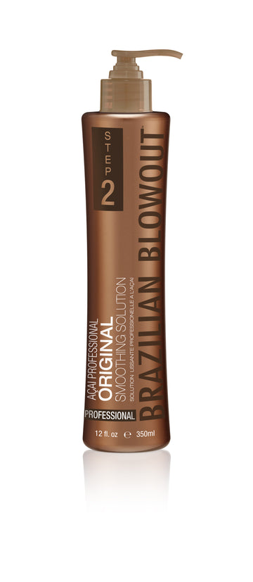 Tratamiento Alisador ORIGINAL Brazilian Blowout Paso 2 -Brazilian Blowout ORIGINAL Smoothing Solution Step 2 (355 ml /12 oz)