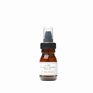 Depot 403 Pre-Shave & Softening Beard Oil Sweet Almond 30 ml -Aceite Suavizante para Antes del Afeitado y Barba de almendra dulce