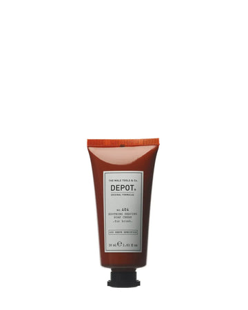 Depot 404 Soothing Shaving Soap Cream For Brush - Crema de Jabón Suavizante para Afeitar con Brocha