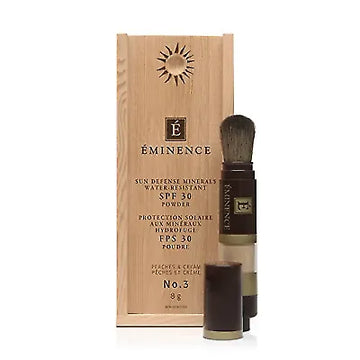 Eminence No.3 — Peaches & Cream Sun Defense Minerals SPF 30 (10g) - PROFESIONAL