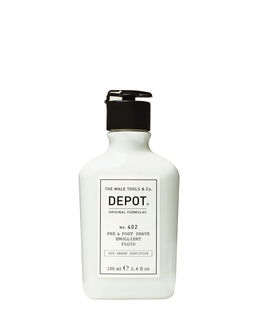 Depot 402 Pre & Post Shave Emollient Fluid - Loción Emoliente para Antes y Después del Afeitado