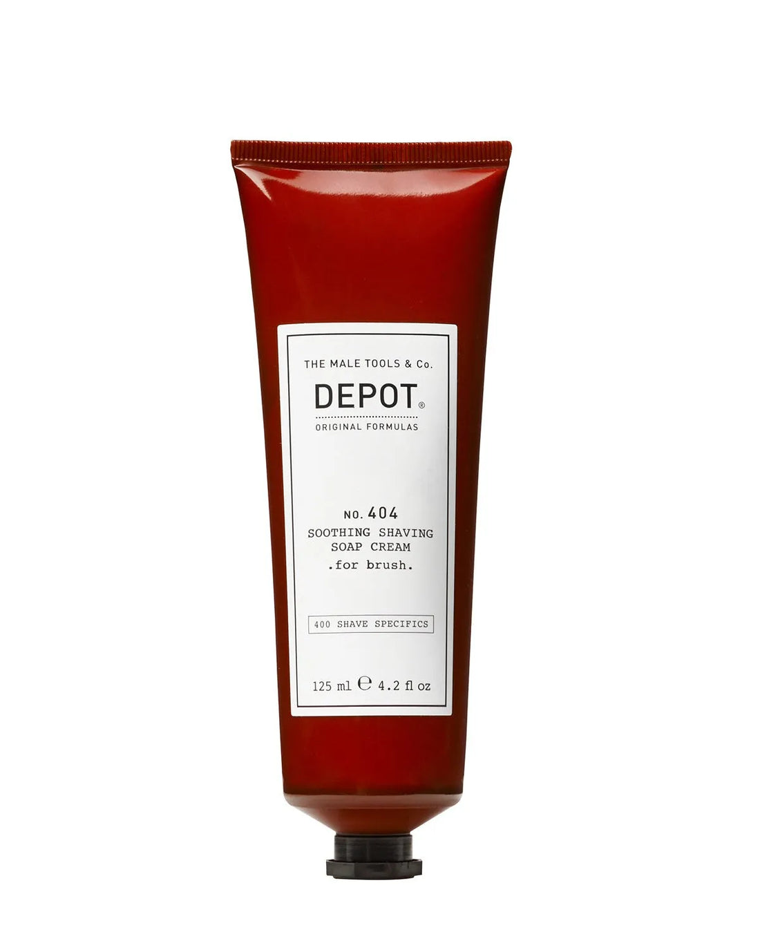 Depot 404 Soothing Shaving Soap Cream For Brush - Crema de Jabón Suavizante para Afeitar con Brocha