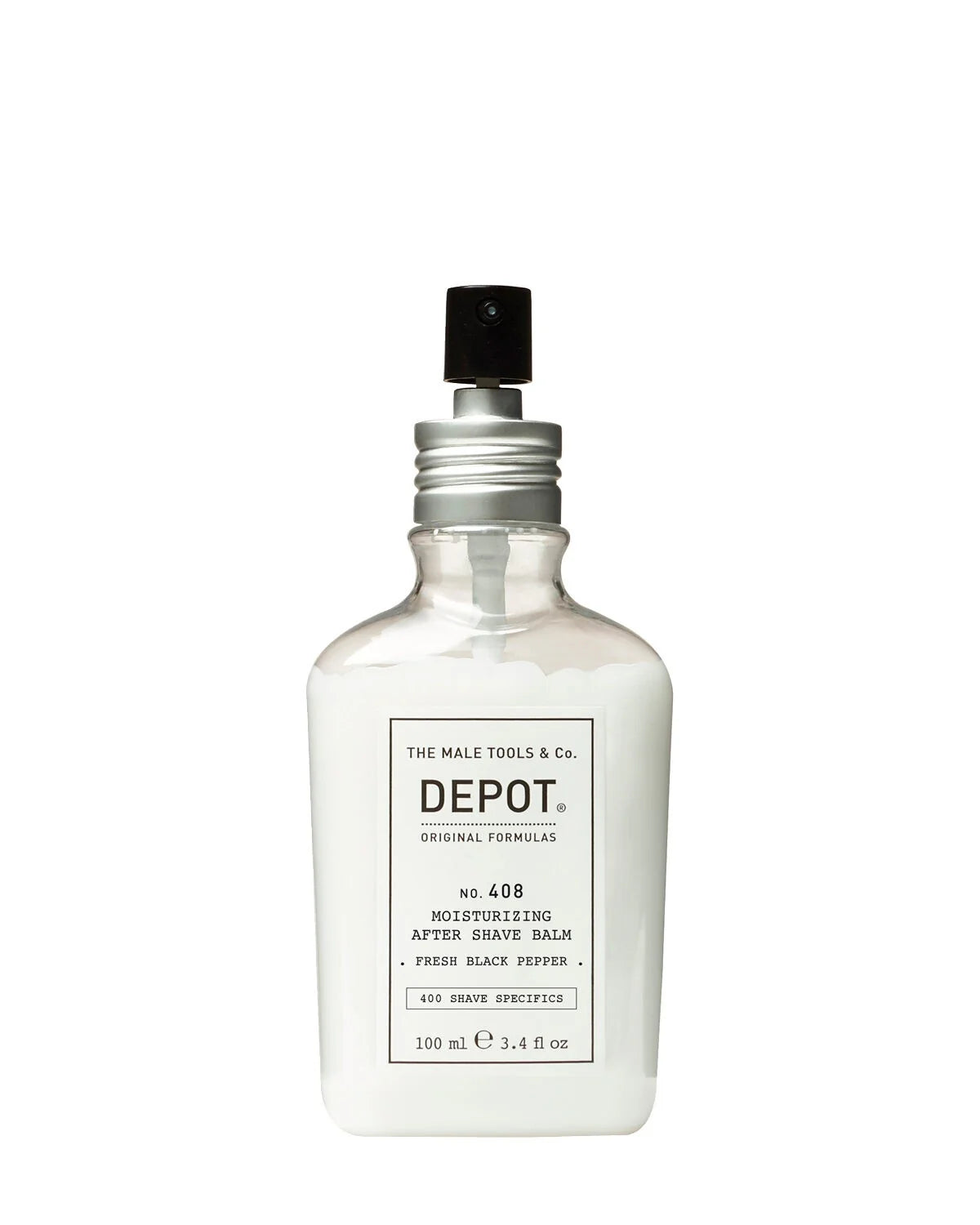 Depot 408 Moisturizing After Shave Balm Classic Cologne 100 ml - Bálsamo Hidratante para Después del Afeitado (Clásico)